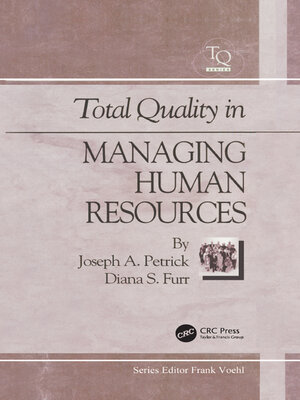cover image of Total Quality in Managing Human Resources